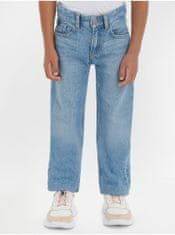 Calvin Klein Světle modré klučičí straight fit džíny Calvin Klein Jeans 152