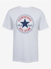 Converse Bílé unisex tričko Converse M