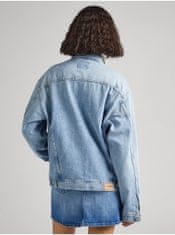 Pepe Jeans Světle modrá dámská džínová bunda Pepe Jeans Alice S