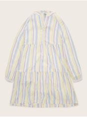 Tom Tailor Fialovo-bílé holčičí pruhované šaty Tom Tailor 176