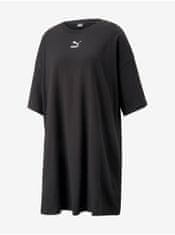 Puma Černé dámské oversize šaty Puma CLASSICS Tee Dress PUMA Black M