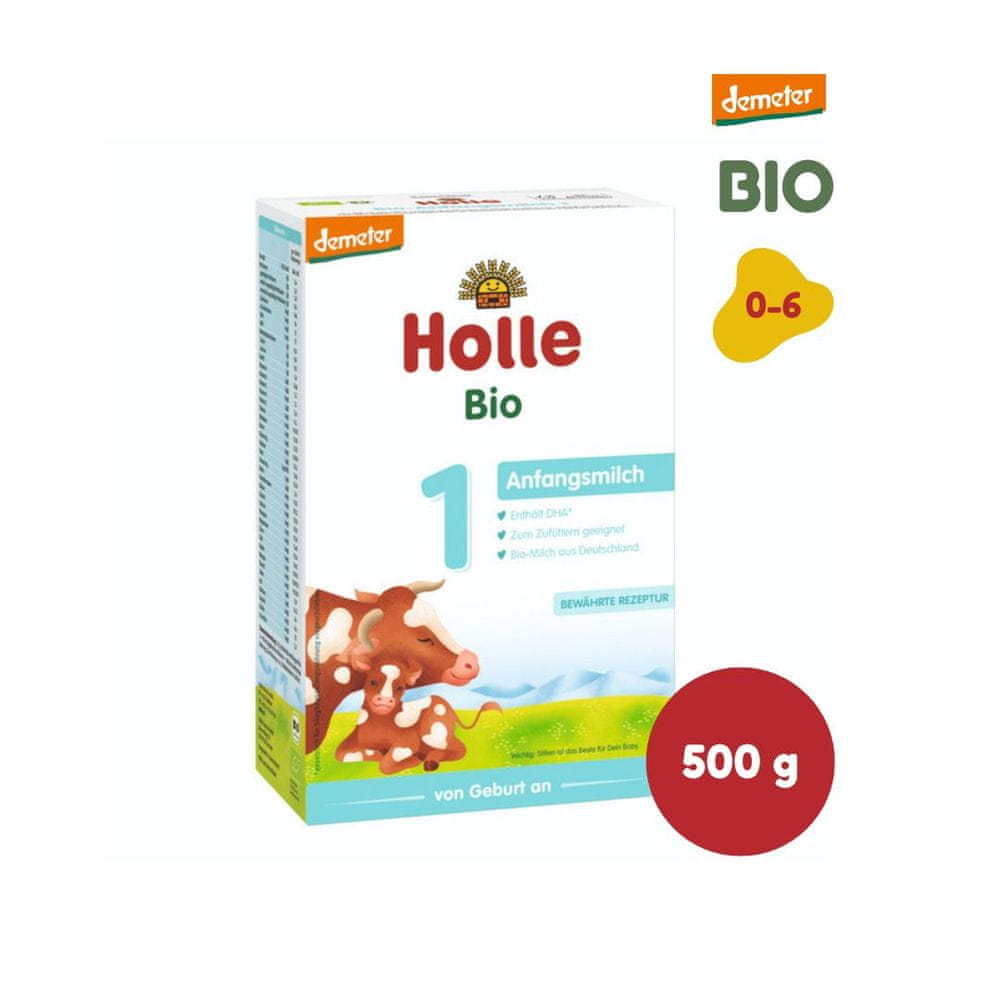 Levně Holle Bio dětská mléčná výživa 1, 400 g