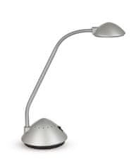 MAUL Stolní lampa "Arc", stříbrná, LED, 8200495