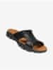 Černé pánské kožené pantofle Keen 44