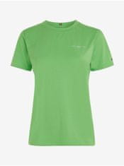Tommy Hilfiger Světle zelené dámské tričko Tommy Hilfiger 1985 XS