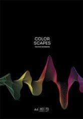 SHKOLYARYK Sešit "Color Scapes", mix, A4, linkovaný, 80 listů, A4-080-5219L