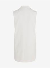 Tommy Hilfiger Bílá dámská prodloužená vesta Tommy Hilfiger XL