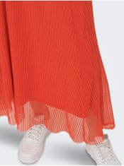 ONLY Oranžová dámská maxi sukně ONLY Lavina S