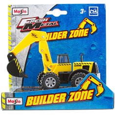 Maisto - Builder Zone, stavební stroje, assort, blister