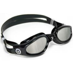 Aqua Sphere plavecké brýle KAIMAN SILVER MIRROR stříbrný zrcadlový zorník, Barva: Černá