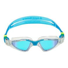 Aqua Sphere plavecké brýle KAYENNE BLUE TITANIUM modrý titanově zrcadlový zorník - transparentní/tyrkysová