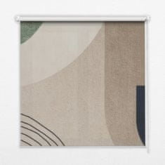 COLORAY.CZ Roleta do okna Abstrakce Zatmícící rolet (s podšívkou) 60x140 cm