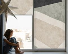 COLORAY.CZ Roleta do okna Abstrakce Zatmícící rolet (s podšívkou) 110x140 cm
