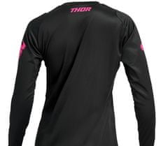 THOR Dámský dres black/fluo pink vel. XL