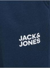 Jack&Jones Tmavě modré klučičí tepláky Jack & Jones Gordon 140