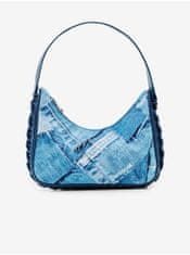 Desigual Modrá dámská vzorovaná kabelka Desigual Forever Blue Medley UNI