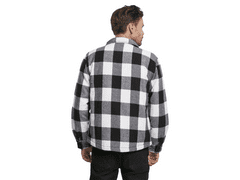 BRANDIT bunda Lumberjacket Bílo-černá Velikost: XXL