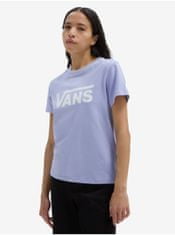 Vans Světle fialové dámské tričko VANS Flying Crew S