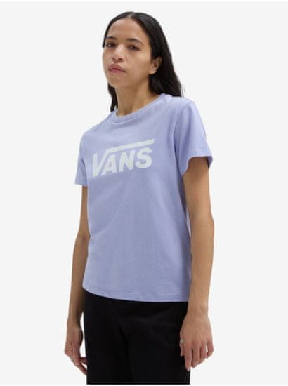 Vans Světle fialové dámské tričko VANS Flying Crew