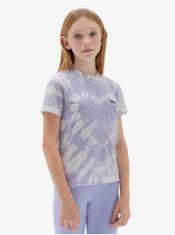 Vans Světle fialové holčičí batikované tričko VANS Abby 160