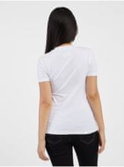 Versace Jeans Bílé dámské tričko Versace Jeans Couture L