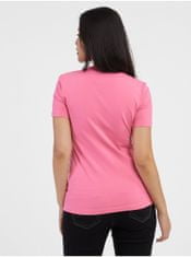 Versace Jeans Růžové dámské tričko Versace Jeans Couture M