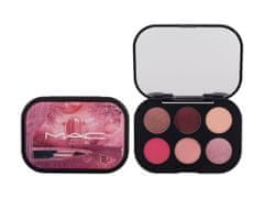 MAC 6.25g connect in colour eye shadow palette, rose lens