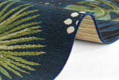 Hanse Home Kusový koberec Flair 105609 Tropical Dream Blue Multicolored – na ven i na doma 80x165