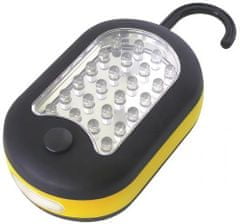 Verk 11010 Svítilna 24 LED s magnetem a háčkem žlutá