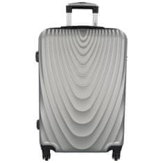 RGL Cestovní pilotní kufr Travel Grey velikost M, šedý