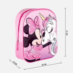 Cerda Dětský batoh Minnie Mouse Unicorn 3D 31 cm růžový