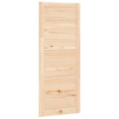Posuvné dveře 80 x 1,8 x 204,5 cm masivní borové dřevo