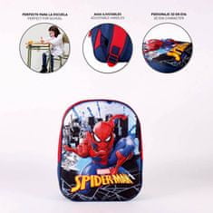 Cerda Dětský batoh Spiderman 3D 31 cm modrý