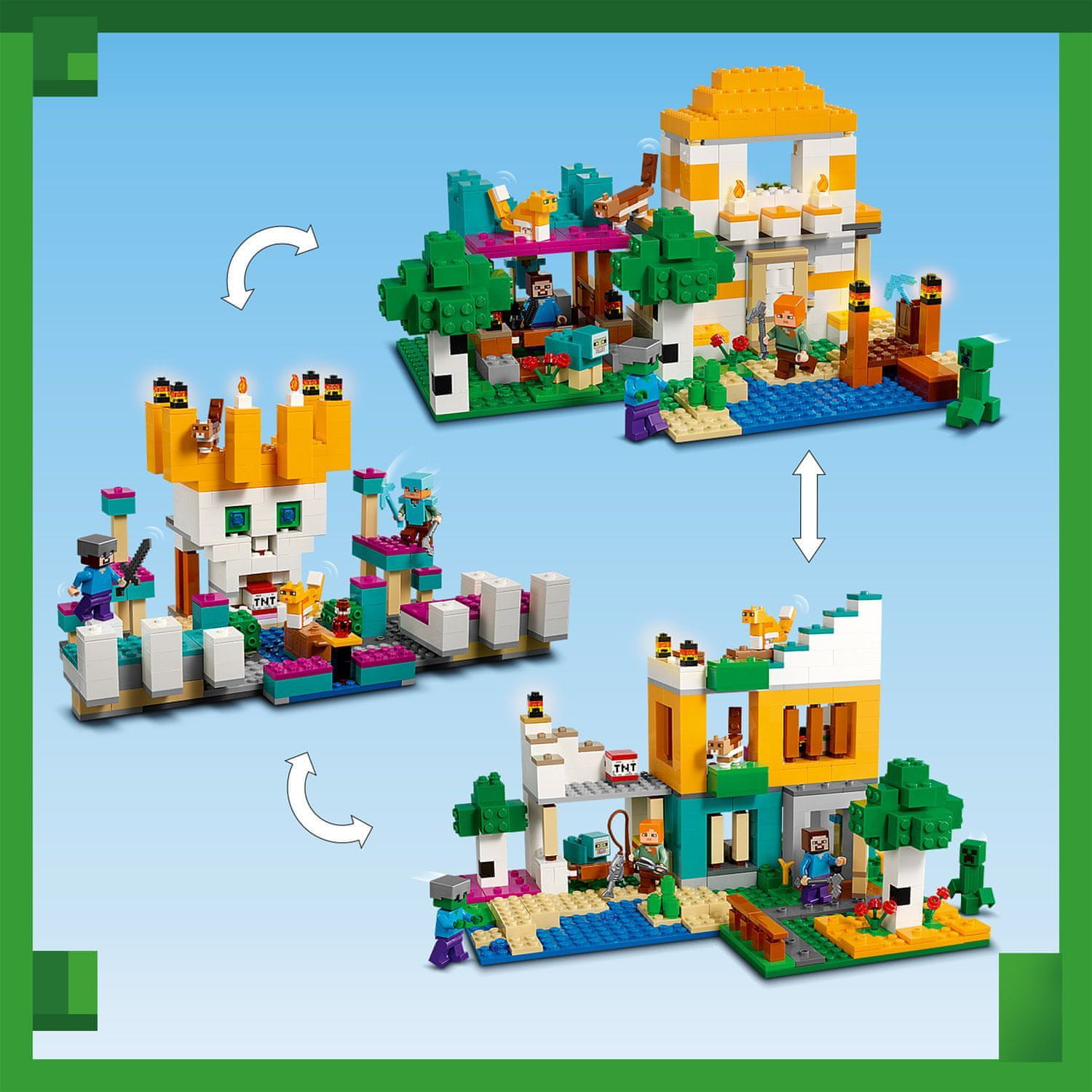 LEGO Minecraft 21249 Kreativní box 4.0
