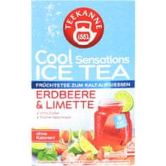TEEKANNE Cool Sensations čaj jahoda-limetka 45g (18x2,5g)