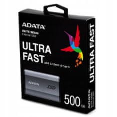 Adata Externí disk SSD Elite SE880 500GB šedý