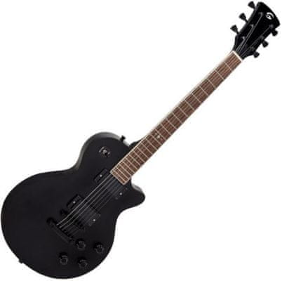  gyönyörű elektromos gitár soundsation SH-SC200-MBK nagy rezonáns mahagóni test standard menzura hangerő hangszínszabályzó 