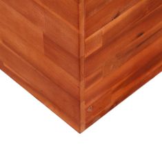 Vidaxl Vyvýšený záhon akáciové dřevo 150 x 100 x 100 cm