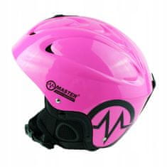 Lyžařská helma MASTER Freeze Pink - L