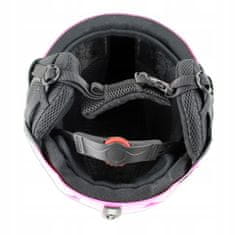 Lyžařská helma MASTER Freeze Pink - L