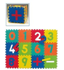 Dětská hrací podložka DIGITS 30 x 30 x 1,2 cm