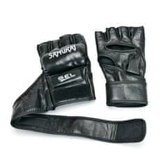 Samurai Pro Kožené rukavice pro MMA Blackrxxl