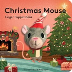 Chronicle Books Maňásková knížka Vánoční myška