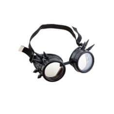 funny fashion Brýle steampunk černé