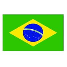 funny fashion Vlajka Brazílie 150 x 90 cm