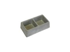Dvojmiska BE-MI beton 0,4lx0,6l