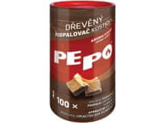 PE-PO Podpalovač kostičky dřevěné (100ks)