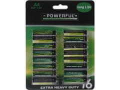 Baterie EXTRA HEAVY DUTY AA (16ks)