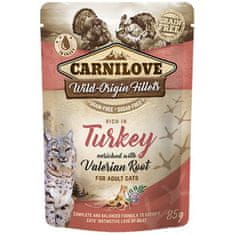 Carnilove Cat kaps. Rich in Turkey Enriched with Valerian 85 g