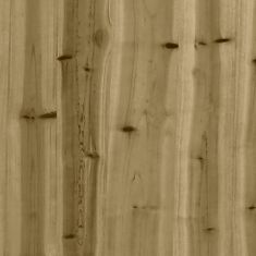 Vidaxl Zahradní truhlík plotový design 60x30x30 cm impregnované dřevo